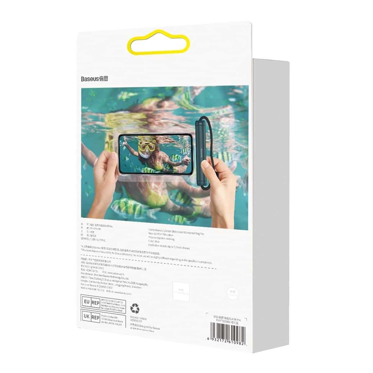 Baseus waterproof case for phone Slide-cover Μπλέ (FMYT000003) - Image 11