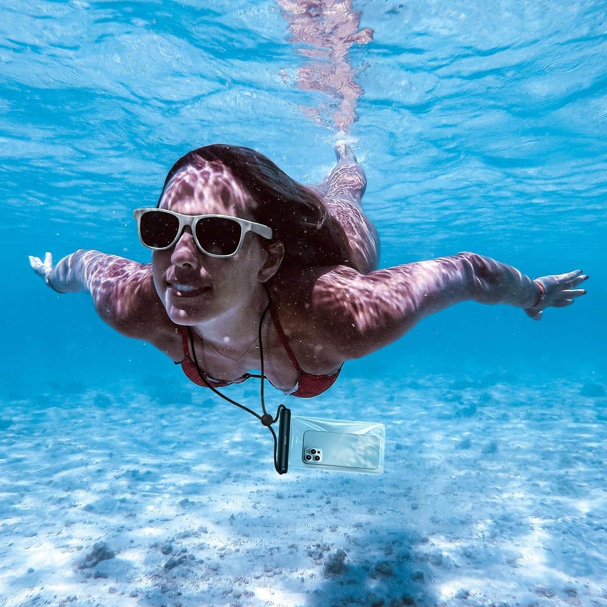 Baseus waterproof case for phone Slide-cover Μπλέ (FMYT000003) - Image 7
