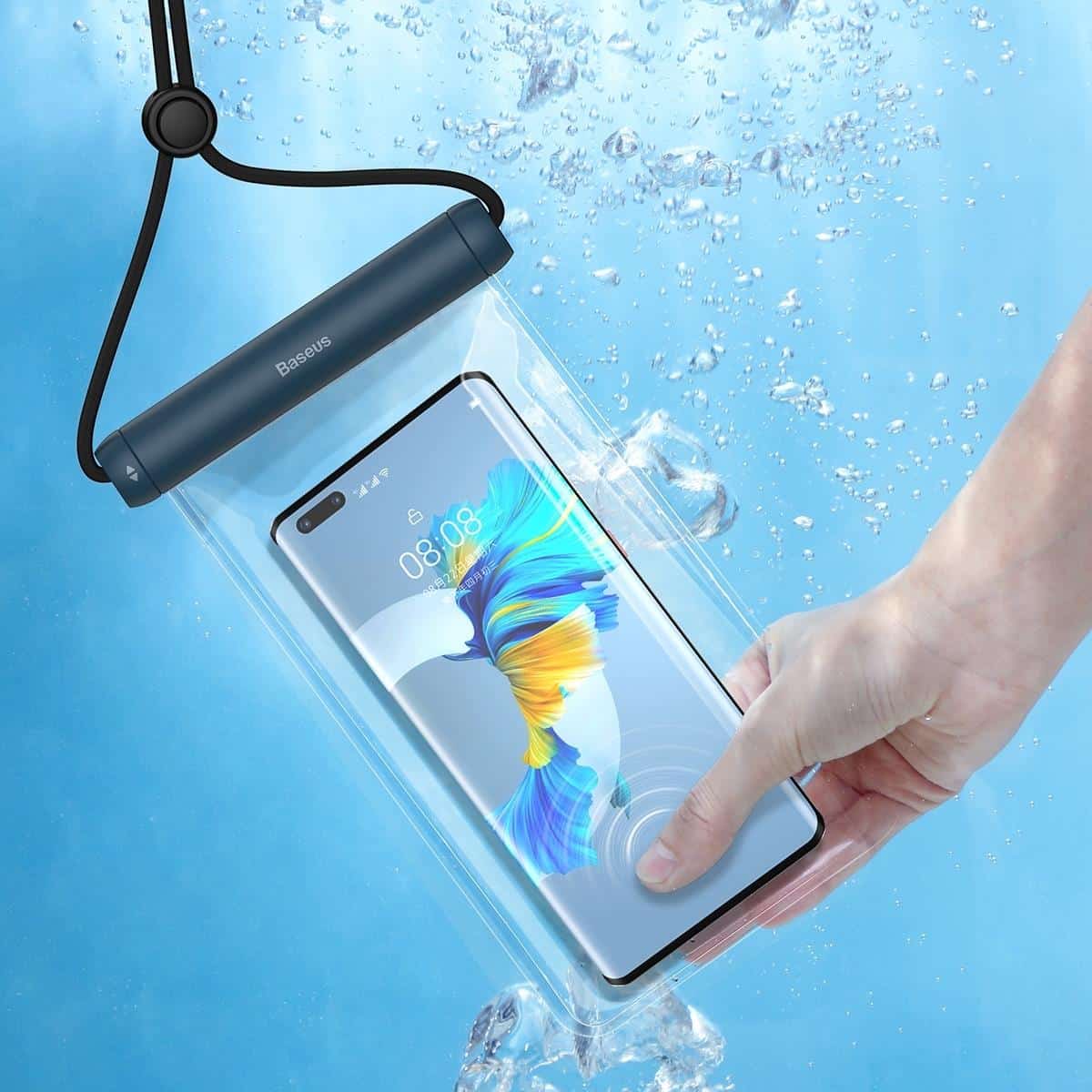 Baseus waterproof case for phone Slide-cover Μπλέ (FMYT000003) - Image 8