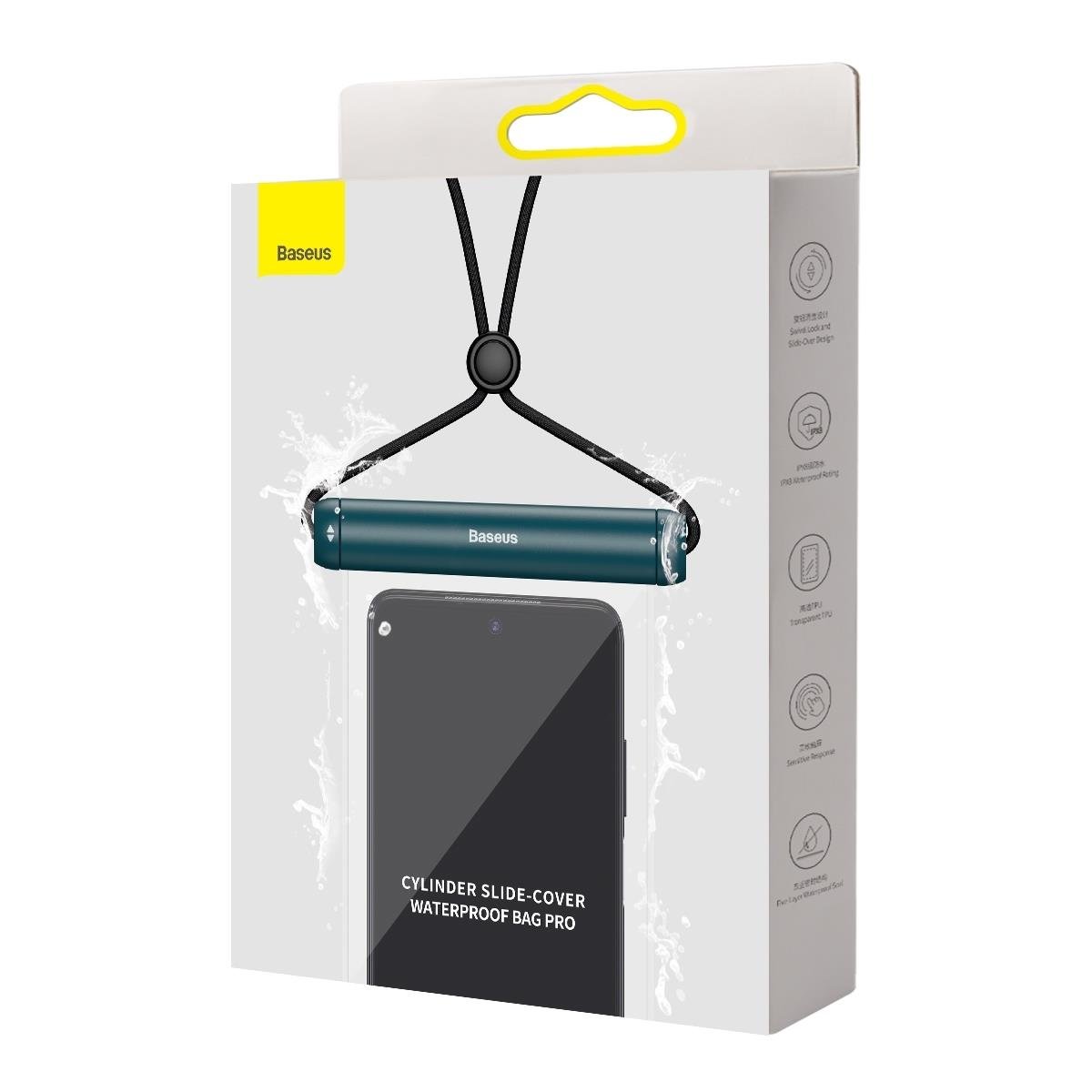 Baseus waterproof case for phone Slide-cover Μπλέ (FMYT000003) - Image 5