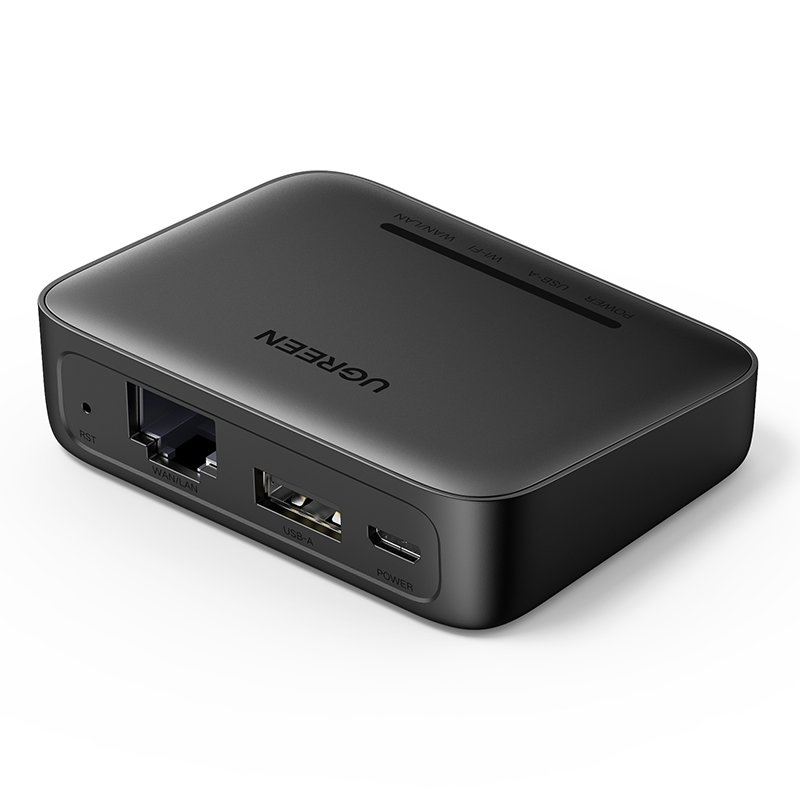 Ugreen external network card printer adapter Μαύρο (CM428) - Image 2