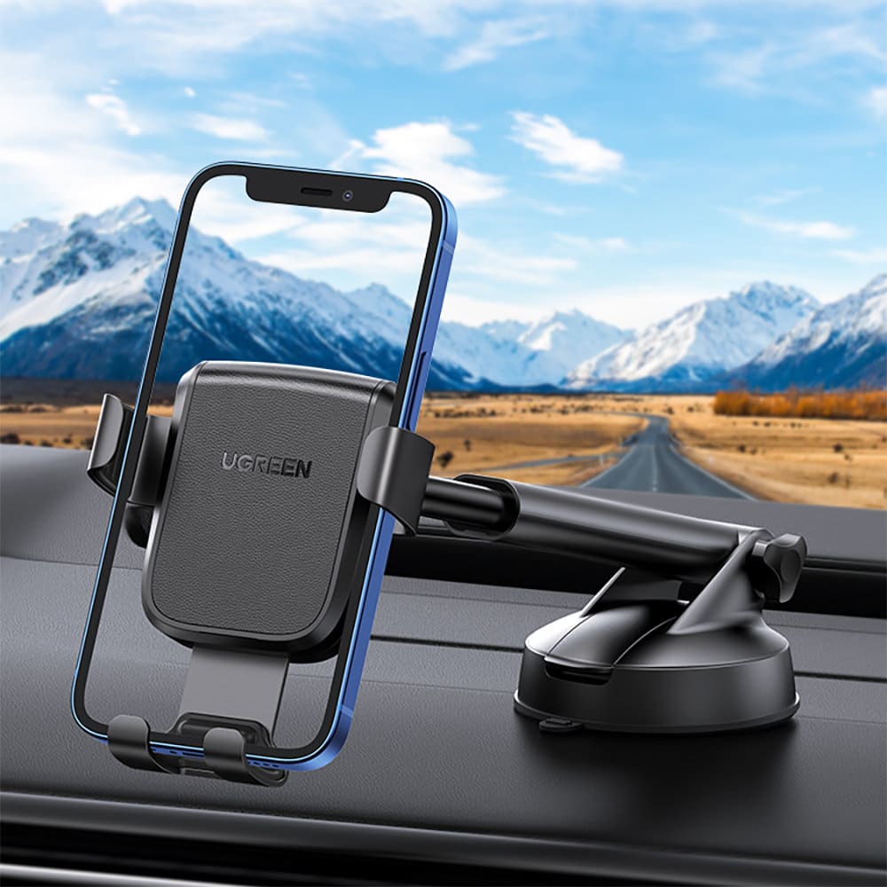 Ugreen gravity phone holder for dashboard cockpit Μαύρο (LP200 60990B) - Image 2