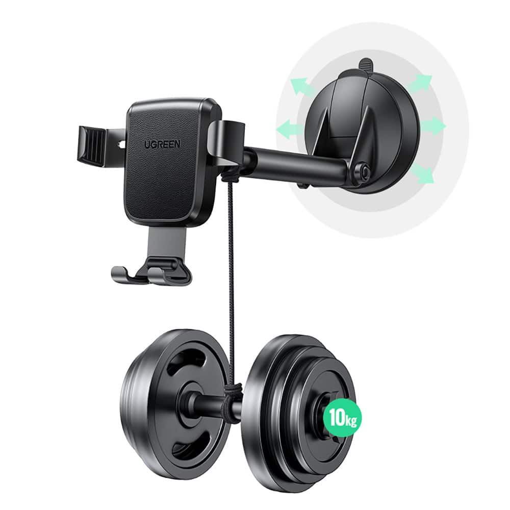 Ugreen gravity phone holder for dashboard cockpit Μαύρο (LP200 60990B) - Image 7