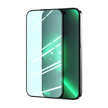 Joyroom Knight Πράσινο Glass for iPhone 14 Pro Max with Full Screen Anti Μπλέ Light Filter (JR-G04)