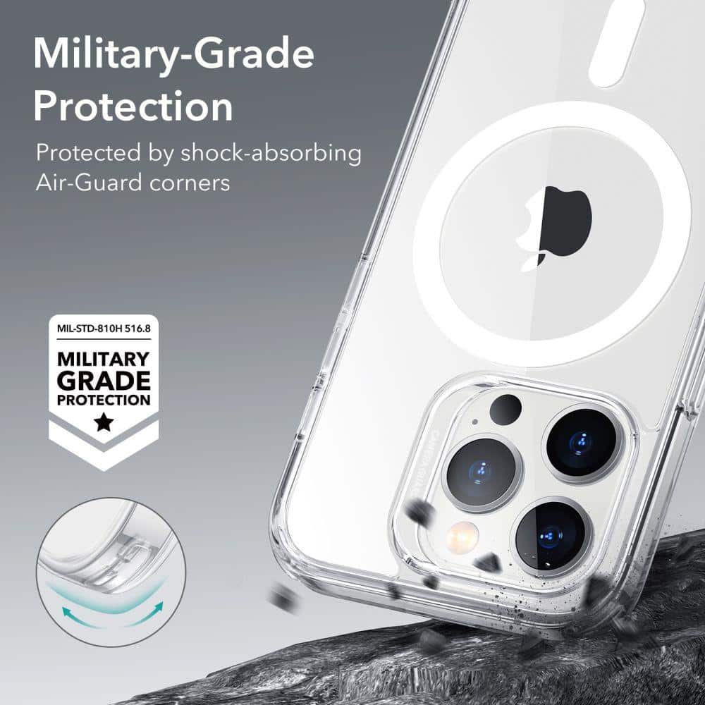 ESR Classic Hybrid HaloLock - θήκη για Apple iPhone 14 Pro - Διάφανο - Image 4