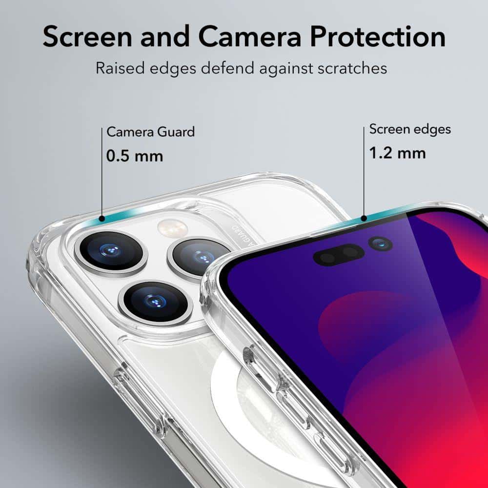 ESR Classic Hybrid HaloLock - θήκη για Apple iPhone 14 Pro - Διάφανο - Image 6