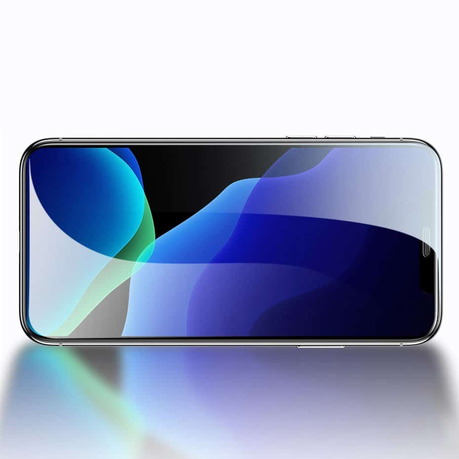 Baseus 2x full screen glass with 0.3mm Full Screen frame 9H iPhone 11 Pro / iPhone XS / iPhone X + black positioner (SGAPIPH58-WD01) - Image 12