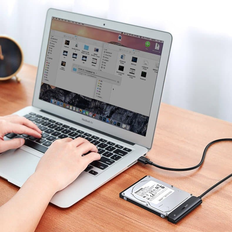 Ugreen adapter 2.5 '' SATA III 3.0 HDD SSD - USB 3.2 Gen 1 (SuperSpeed USB 5 Gbps) Μαύρο (70609 CM321) - Image 11