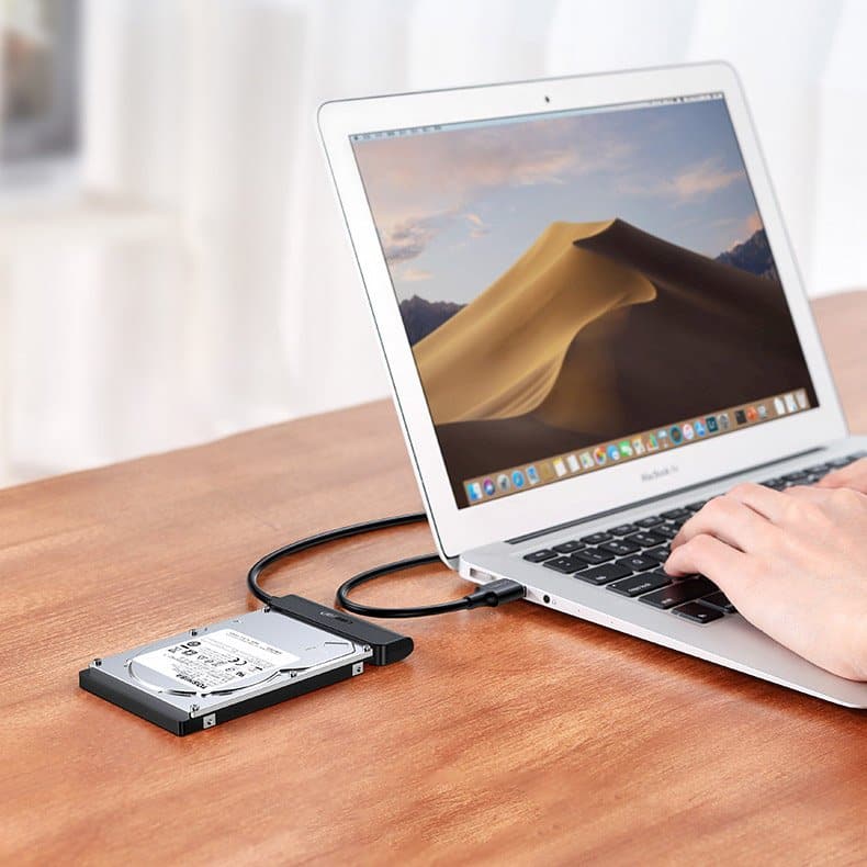 Ugreen adapter 2.5 '' SATA III 3.0 HDD SSD - USB 3.2 Gen 1 (SuperSpeed USB 5 Gbps) Μαύρο (70609 CM321) - Image 13