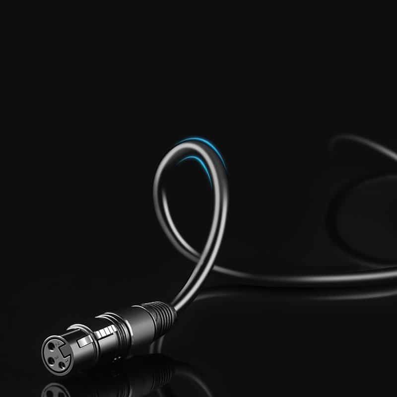 Ugreen audio cable Microphone cable to XLR microphone (female) - 6.35 mm jack (male) 3 m (AV131) - Image 2