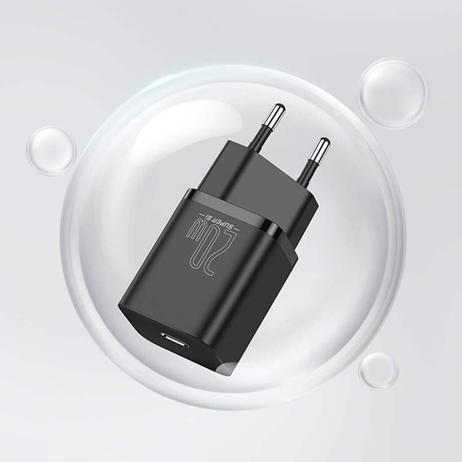 Baseus Super Si 1C fast charger USB Type C 20 W Power Delivery blue (CCSUP-B03) - Image 15