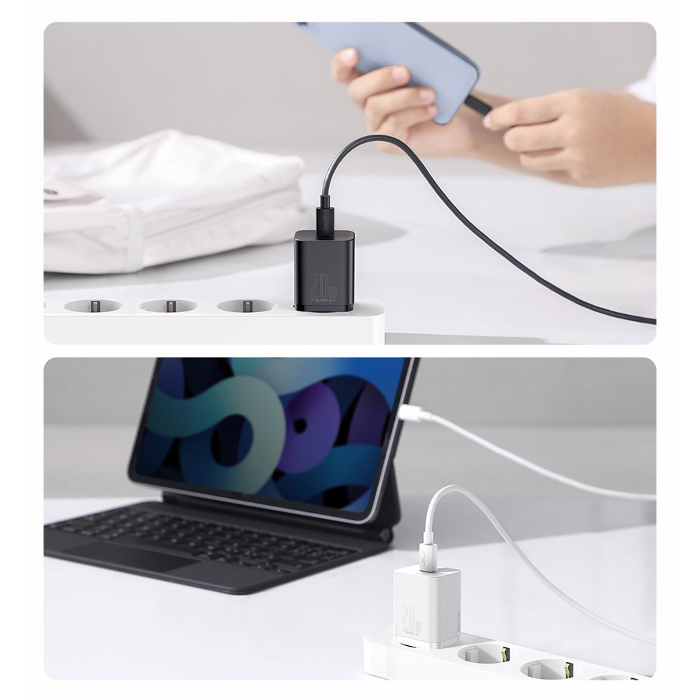 Baseus Super Si 1C fast charger USB Type C 20 W Power Delivery blue (CCSUP-B03) - Image 17