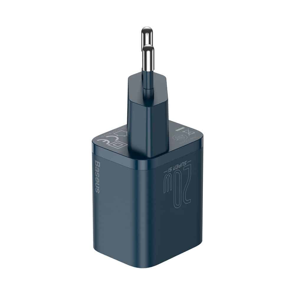 Baseus Super Si 1C fast charger USB Type C 20 W Power Delivery blue (CCSUP-B03) - Image 3