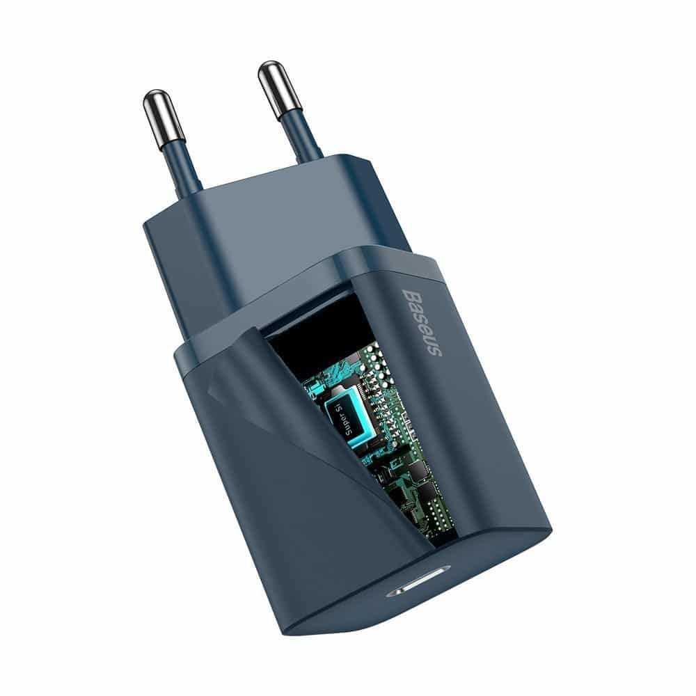 Baseus Super Si 1C fast charger USB Type C 20 W Power Delivery blue (CCSUP-B03) - Image 4