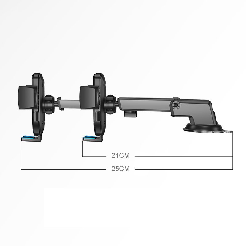 Joyroom car phone holder with telescopic extendable arm for dashboard and windshield black (JR-OK3) - Image 9