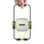 Baseus 2in1 car holder for cockpit and ventilation grille black (SUYK000001) - Image 25