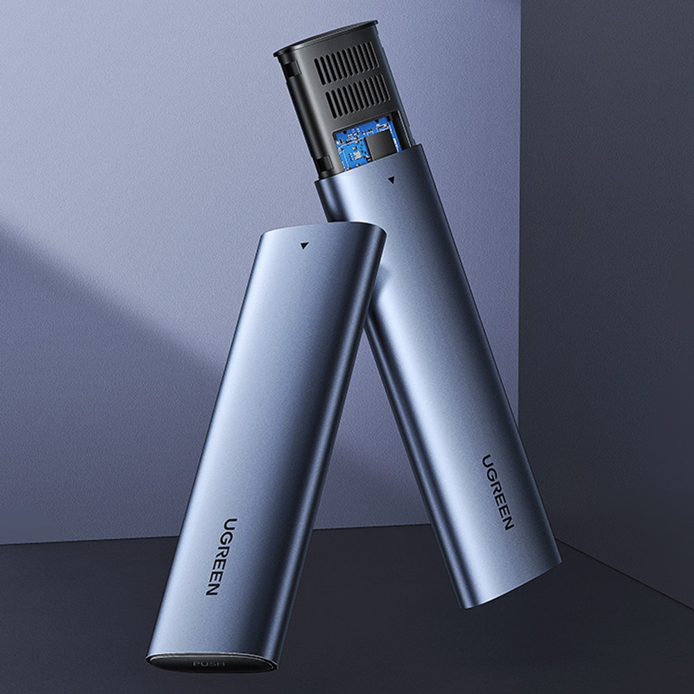 Ugreen Hard Drive Bay M.2 B-Key SATA 3.0 5Gbps Γκρί + USB Type C Καλώδιο (CM400) - Image 13