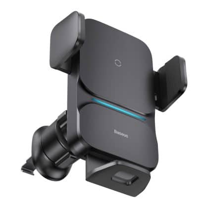Baseus Wisdom induction charger car phone holder Μαύρο (CGZX000001)