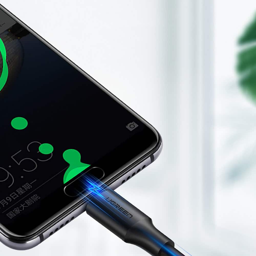 Ugreen cable USB cable - USB Type C Quick Charge 3.0 3A 0.25m black (US287 60114) - Image 15