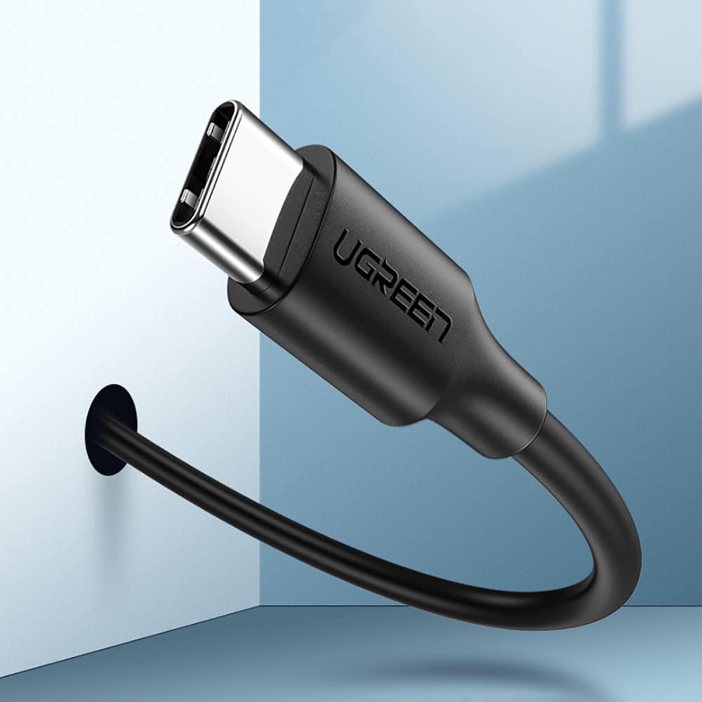 Ugreen cable USB cable - USB Type C Quick Charge 3.0 3A 0.25m black (US287 60114) - Image 3