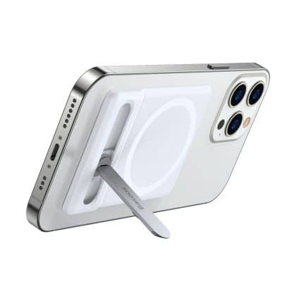 Baseus folding stand with magnetic holder Λευκό (LUXZ010002)
