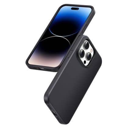 Ugreen Silky Silicone Protective Case - Apple iPhone 14 Pro - Μαύρο