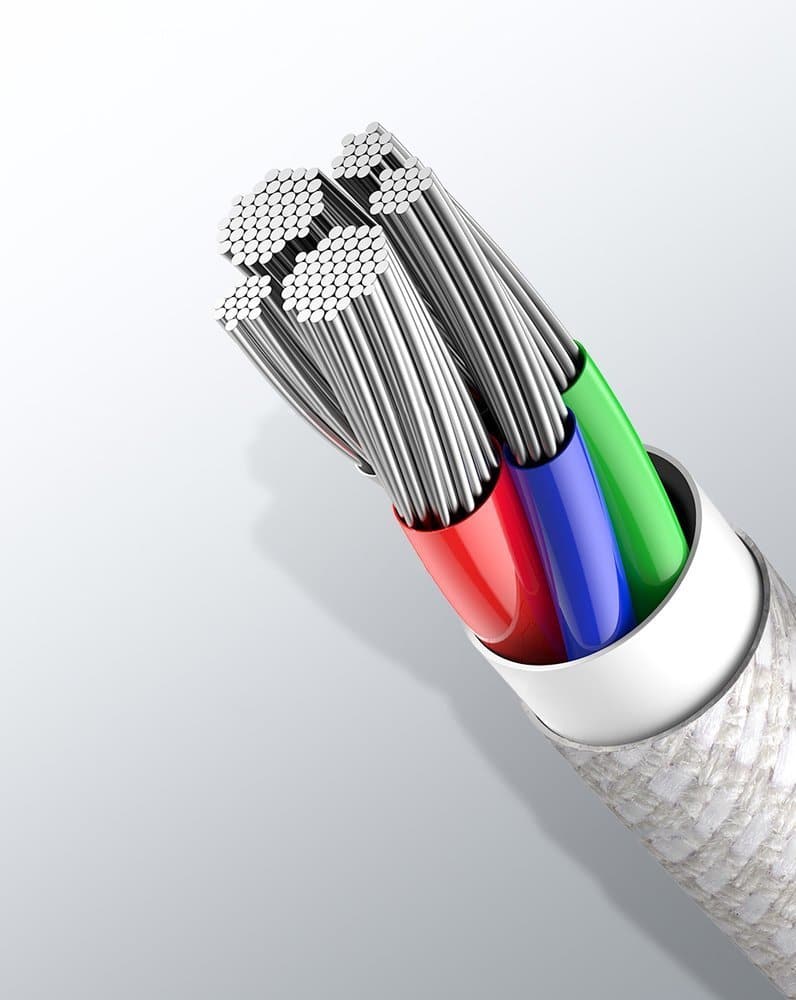 Baseus USB Type C cable - Lightning Fast Charging Power Delivery 20 W 2 m white (CATLGD-A02) - Image 18