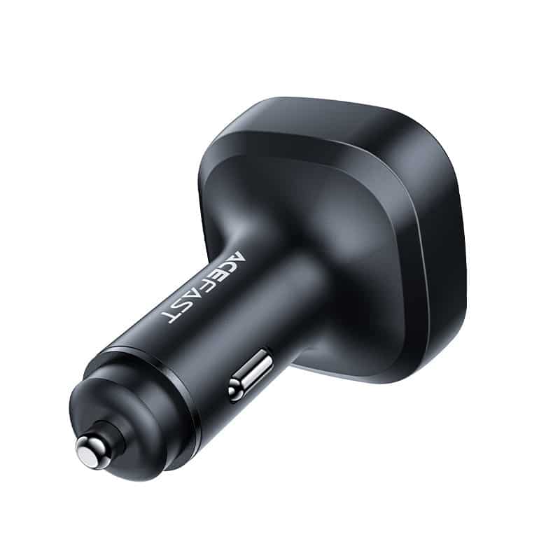 Acefast car charger 101W 2x USB Type C / USB, PPS, Power Delivery, Quick Charge 4.0, AFC, FCP Μαύρο (B5) - Image 3