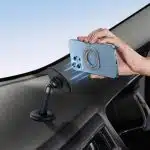 Baseus Halo magnetic ring holder phone stand Ασημένιο (SUCH000012) - Image 9
