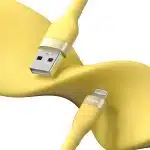 Ringke USB-A cable - Lightning 480Mb / s 12W 2m Κίτρινο (CB60037RS) - Image 2