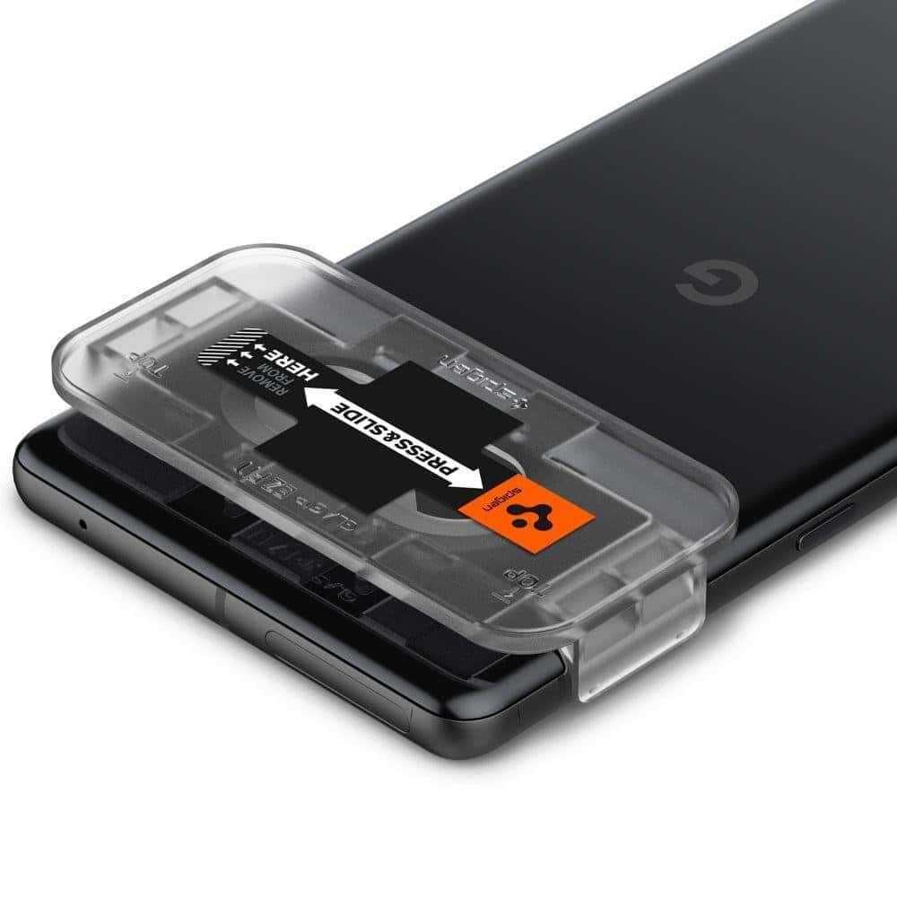 Spigen OPTIK.TR CAMERA PROTECTOR 2-PACK GOOGLE PIXEL 7 BLACK - Image 3