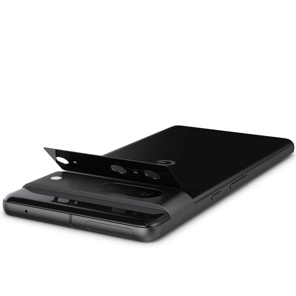 Spigen OPTIK.TR CAMERA PROTECTOR 2-PACK GOOGLE PIXEL 7 BLACK - Image 4