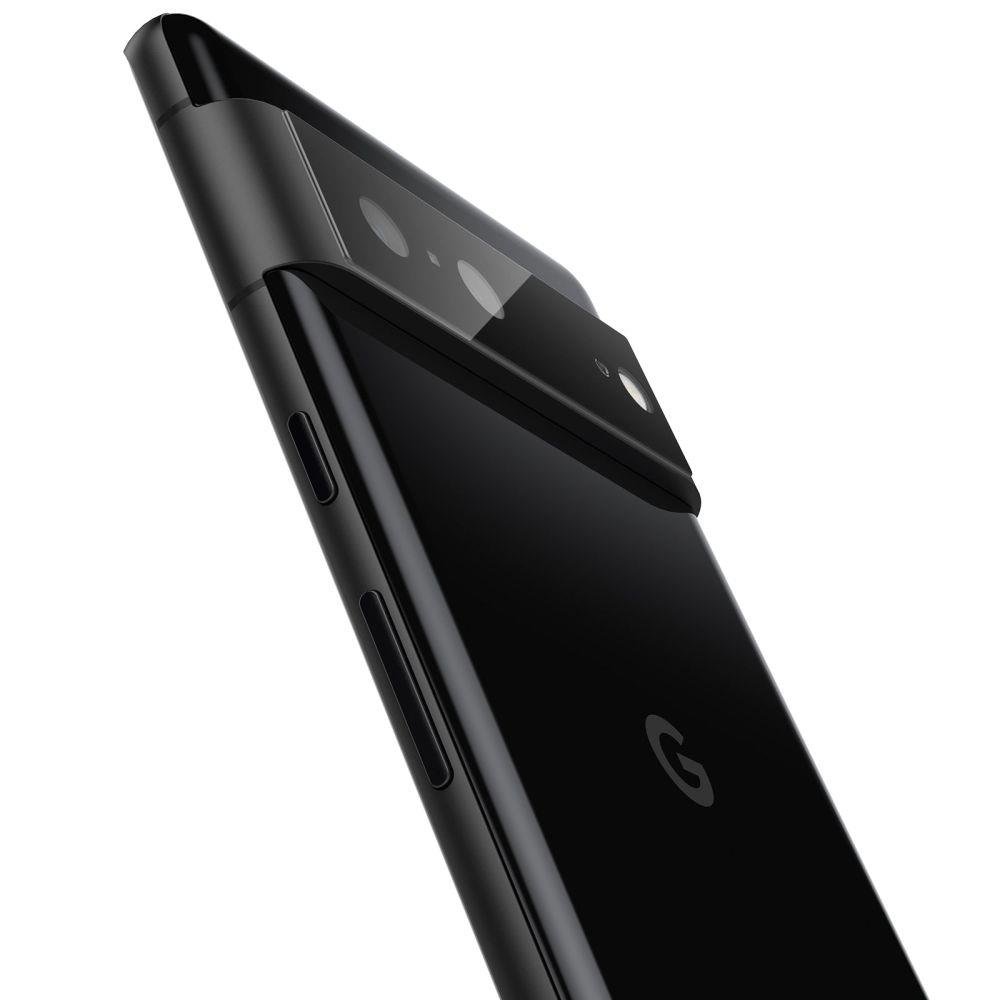 Spigen OPTIK.TR CAMERA PROTECTOR 2-PACK GOOGLE PIXEL 7 BLACK - Image 5