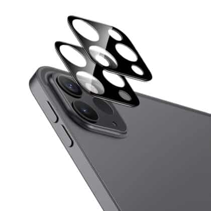 TEMPERED GLASS ESR CAMERA LENS 2-PACK IPAD PRO 11 / PRO 12.9 BLACK