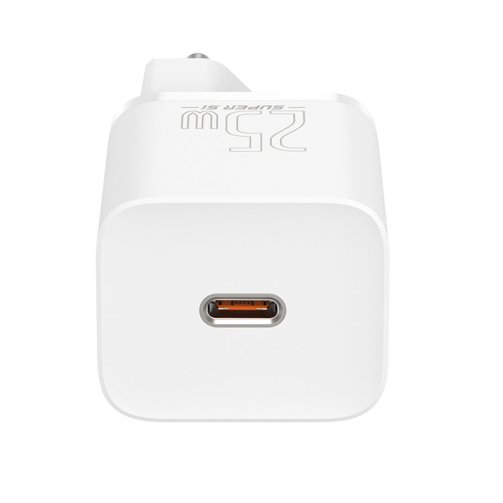 Baseus Super Si 1C fast wall charger USB Type C 25W Power Delivery Quick Charge white (CCSP020102) - Image 8