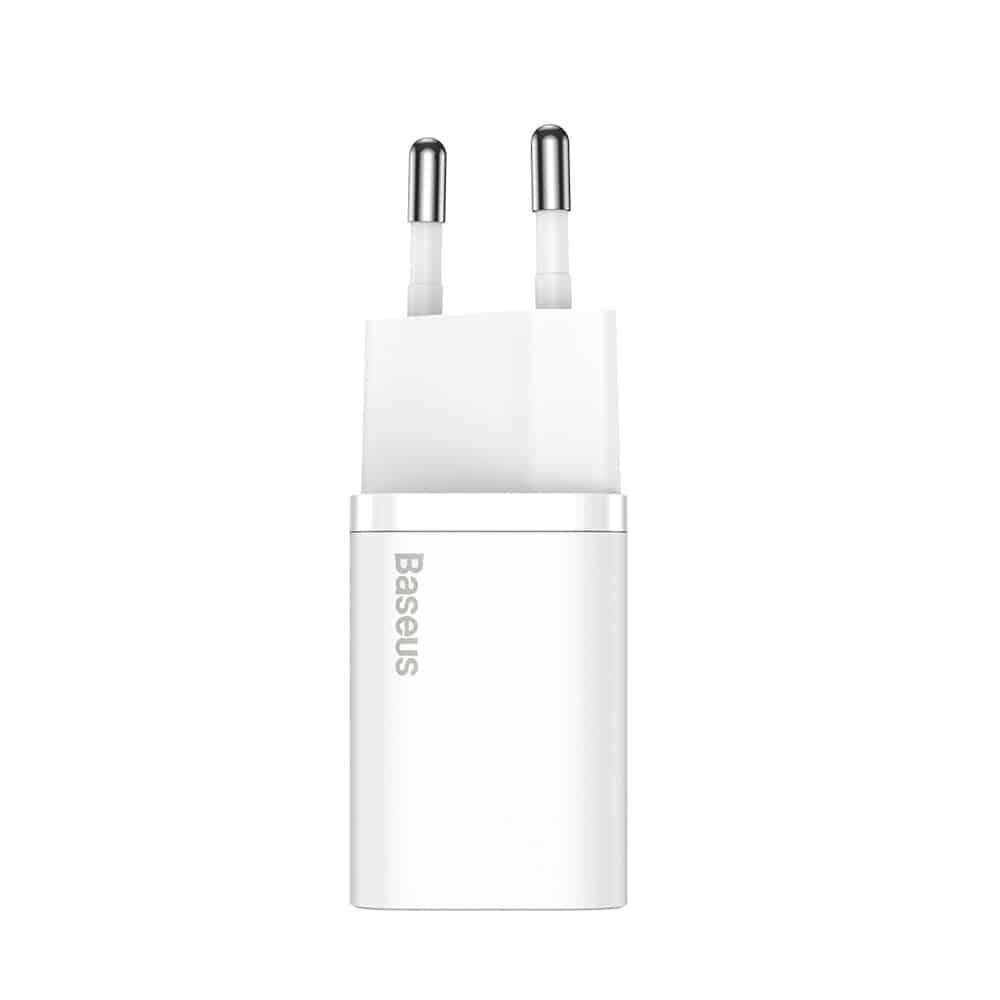 Baseus Super Si 1C fast wall charger USB Type C 25W Power Delivery Quick Charge white (CCSP020102) - Image 4