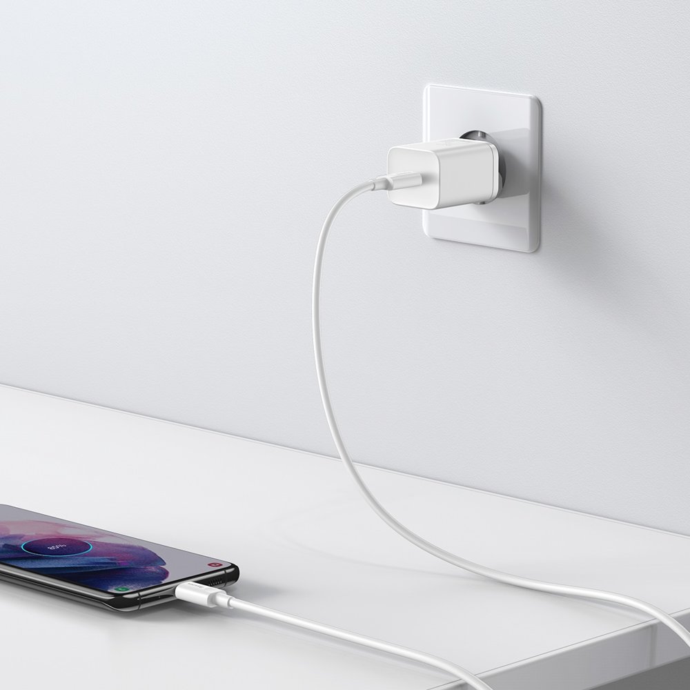 Baseus Super Si 1C fast wall charger USB Type C 25W Power Delivery Quick Charge white (CCSP020102) - Image 10