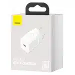 Baseus Super Si 1C fast wall charger USB Type C 25W Power Delivery Quick Charge white (CCSP020102) - Image 5