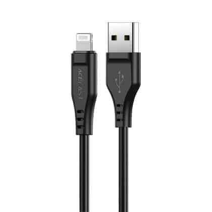 Acefast cable MFI USB - Lightning 1.2m, 2.4A Μαύρο (C3-02 Μαύρο)