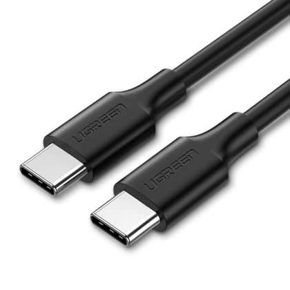Ugreen USB Type C charging and data cable 3A 2m Μαύρο (US286)