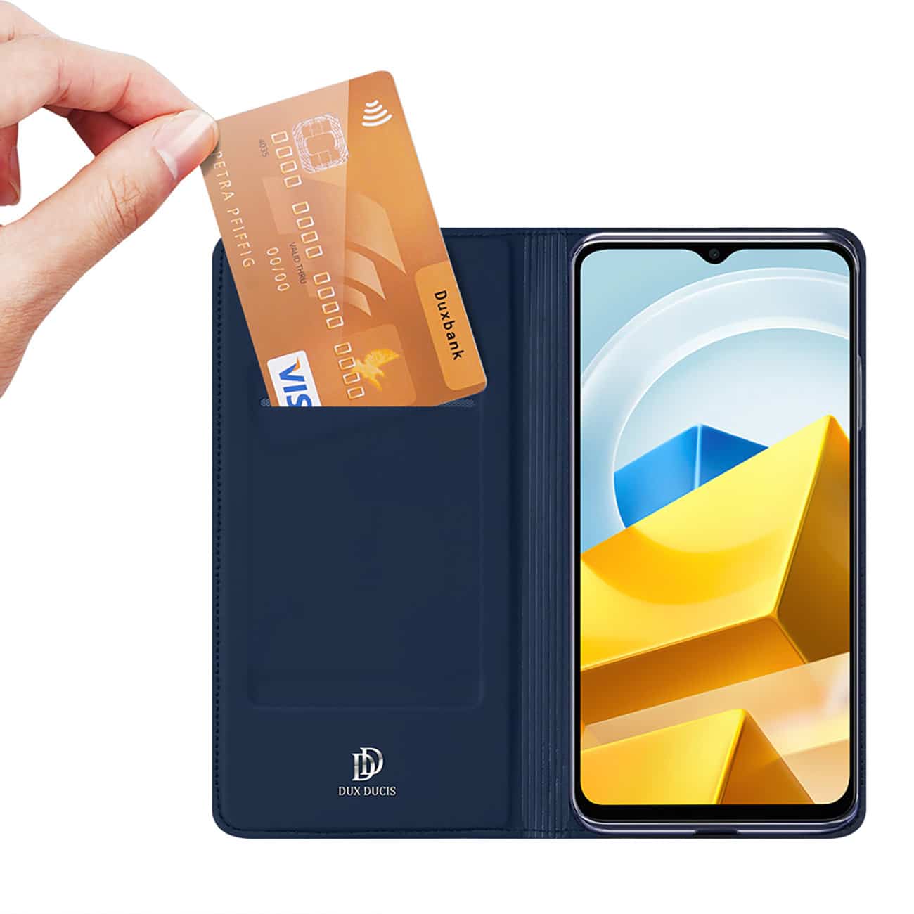 Dux Ducis Skin Pro - θήκη για Xiaomi Poco M5 - Μπλε - Image 2