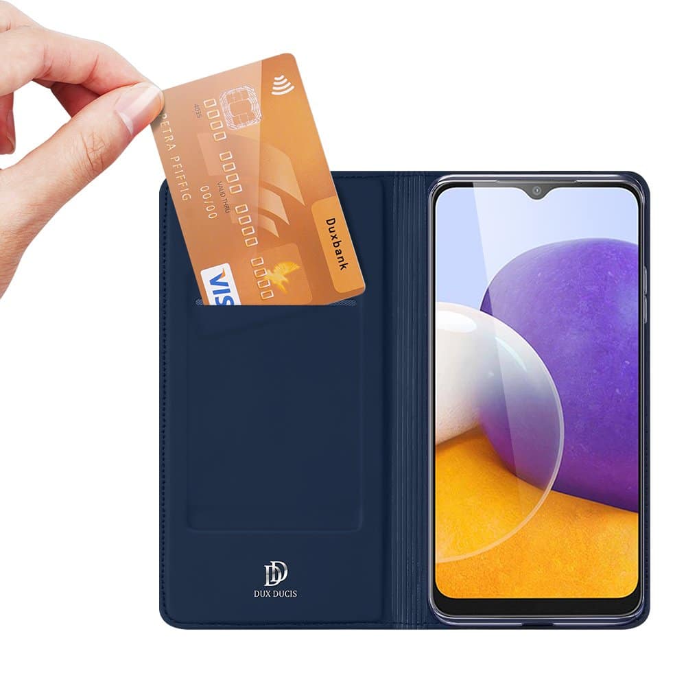 Dux Ducis Skin Pro - θήκη για Samsung Galaxy A22 - Μπλε - Image 2