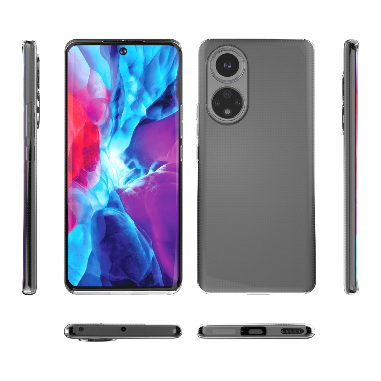OEM Ultra Clear 0.5mm - θήκη για Honor 50 Pro - Διάφανο - Image 3