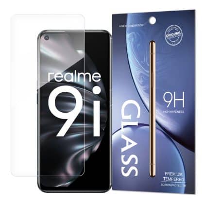 Tempered Glass 9H Screen Protector for Oppo A76 / Oppo A36 / Realme 9i (packaging – envelope)