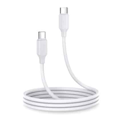 Joyroom cable USB-C - USB-C 480Mb / s 60W 1m Λευκό (S-CC060A9)