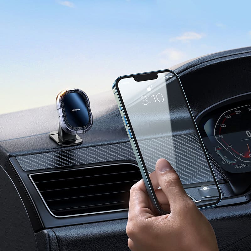 Joyroom magnetic phone holder for dashboard Γκρί (JR-ZS311) - Image 7