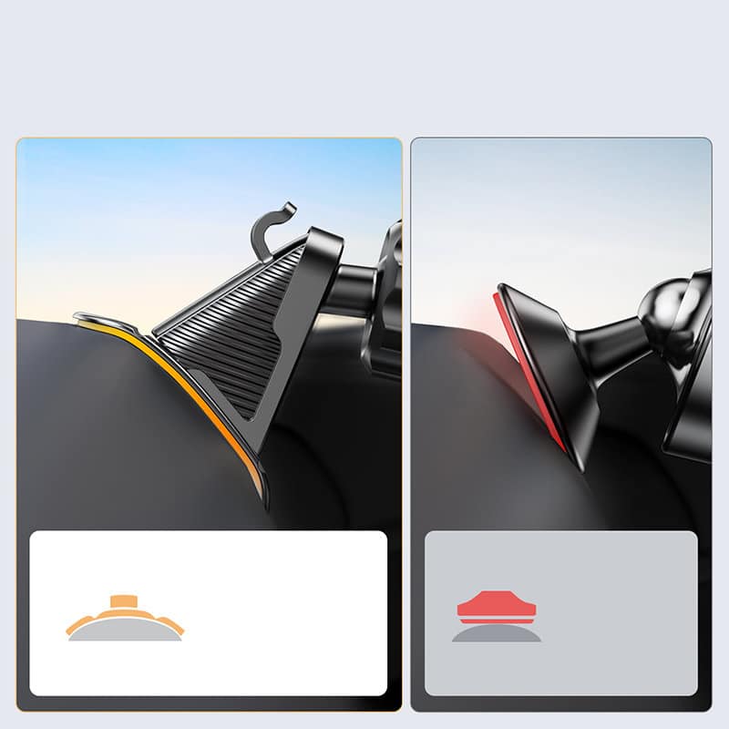 Joyroom magnetic phone holder for dashboard Γκρί (JR-ZS311) - Image 10