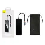 Baseus AcmeJoy HUB 4-Port USB-C to 1xUSB-C / 4xUSB3.0 dark gray - Image 7