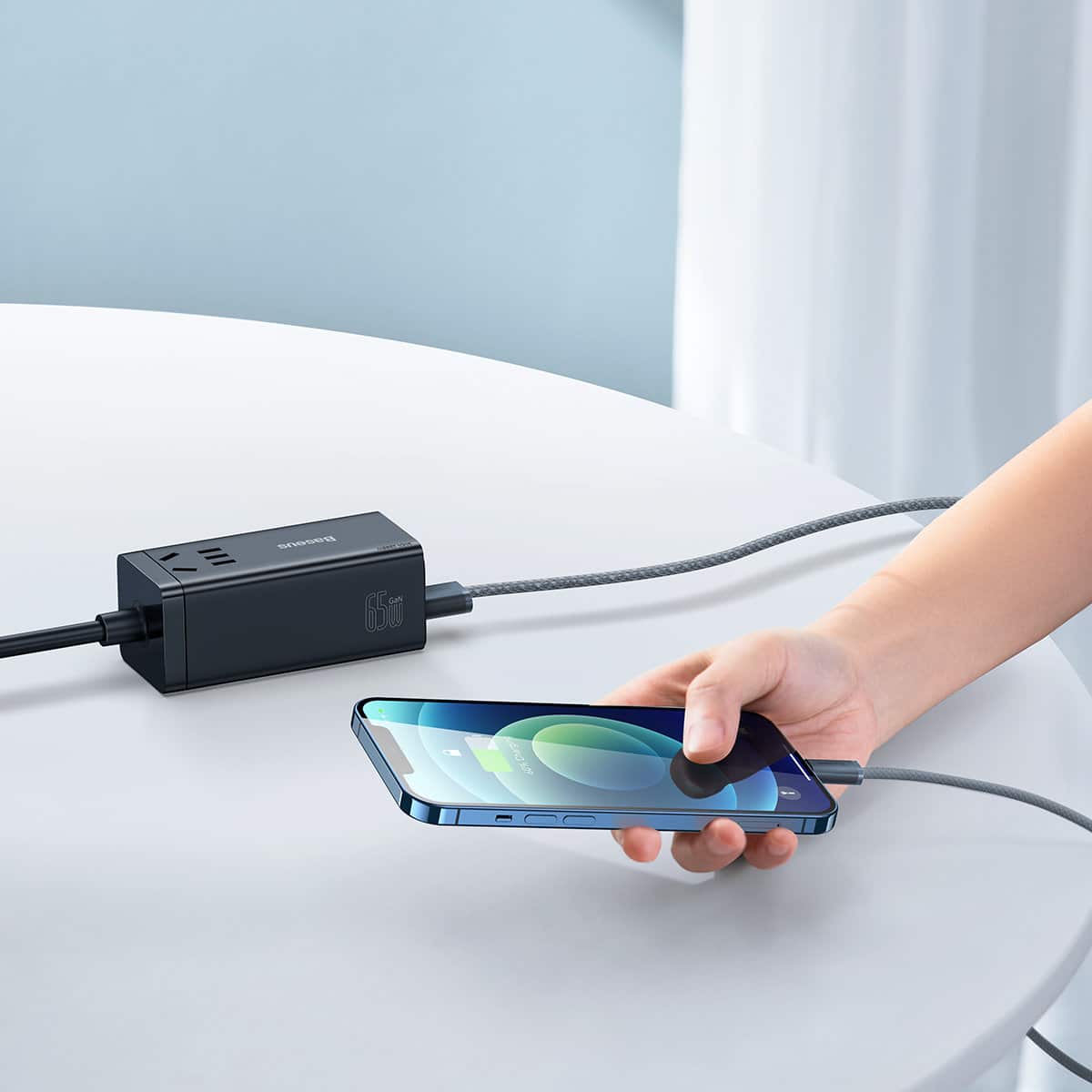 Baseus iPhone USB cable - Lightning 2m, 2.4A gray (CALD000516) - Image 11