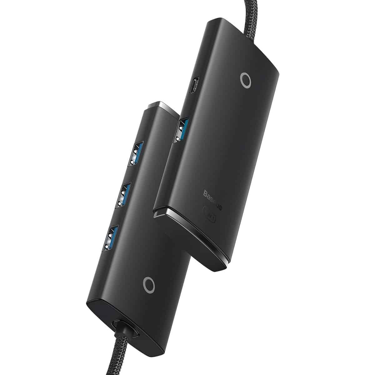 Baseus Lite Series HUB adapter USB-A to 4xUSB-A 3.0 5Gb / s Μαύρο (WKQX030101) - Image 3